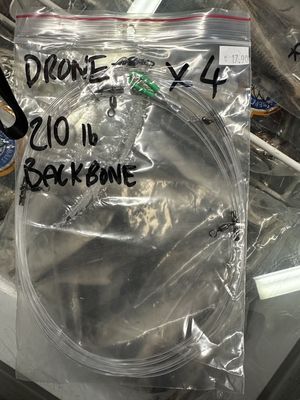 drone trace - 4 hook backbone 200lb