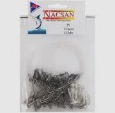 Longline trace pack 25 hooks plain