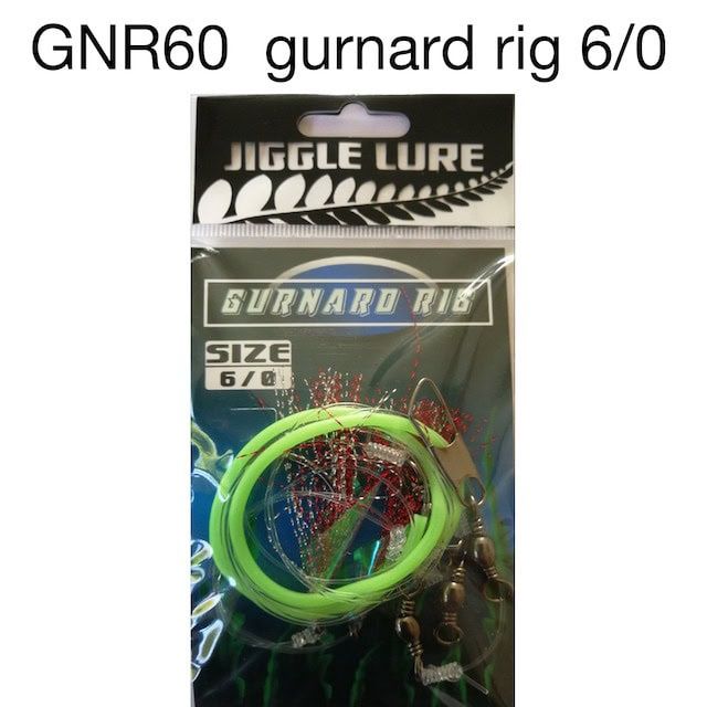 Jiggle flasher rig gurnard 6/0