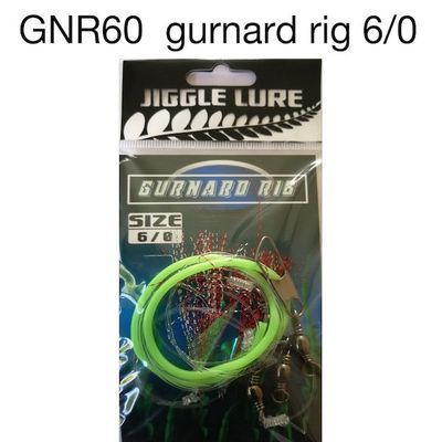 Jiggle flasher rig gurnard 6/0