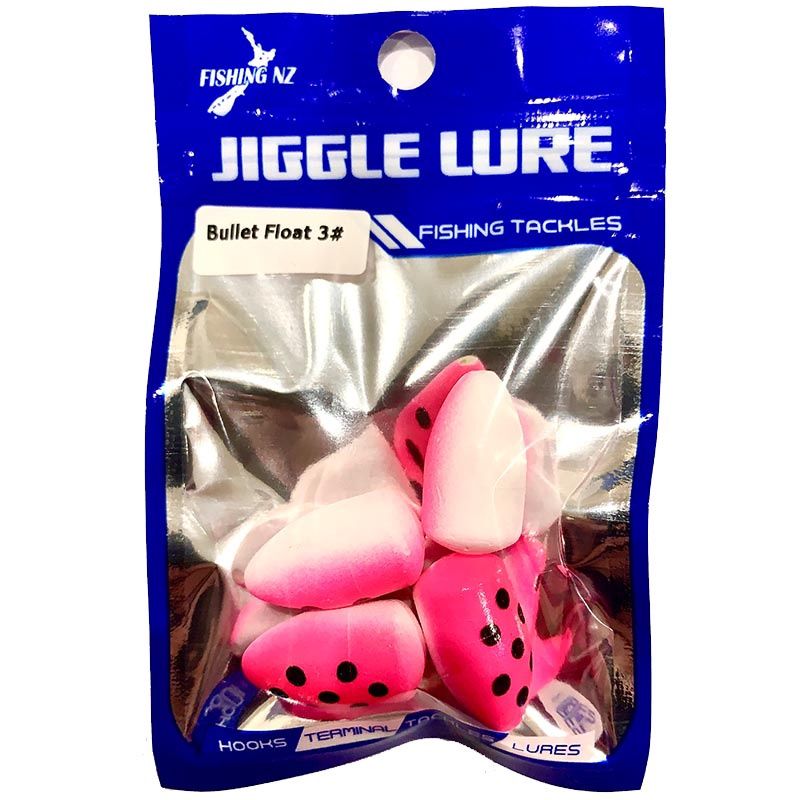 Bullet Float Pink 25mm x4