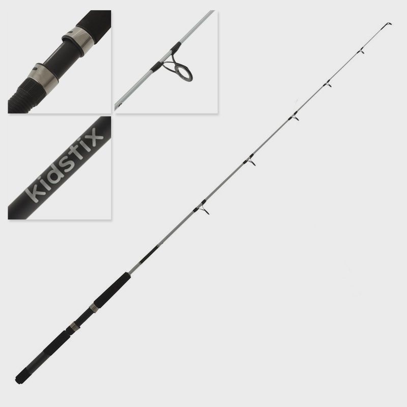 Shimano Kidstix Spinning Rod 5ft 5in 4-6kg 1pc Metallic Silver