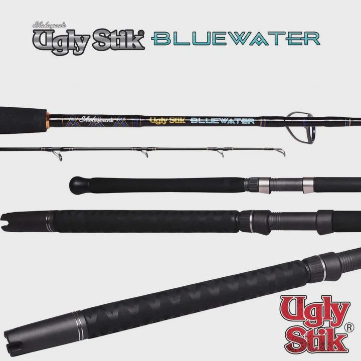 Ugly stik &quot;blue water&quot; O/H 1pce 24kg rod