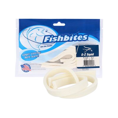 Fishbites EZ Squid 1/2&quot; x 12&quot; 2ct.