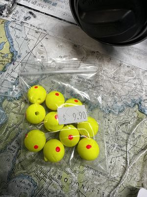 plf $9.90 - 1.6mm chatruce spotty float x 10