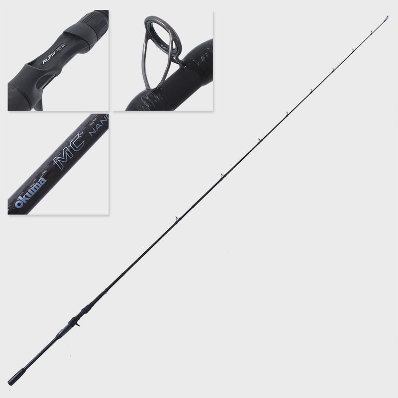 Okuma MC Nano Overhead Softbait Rod 7ft 8-12kg 2pc