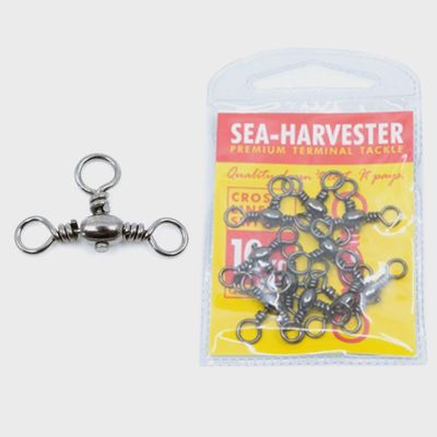 Sea Harvester Crossline 3-Way Swivel 10kg Qty 10