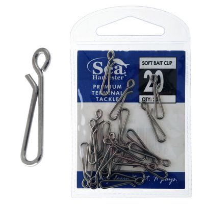 Soft bait quick clip sea harvester 20 pack