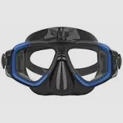 Dive Mask Black/Blue with GoPro mount