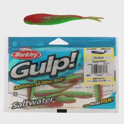 Gulp 3&quot; Minnow nuke chook 12ct