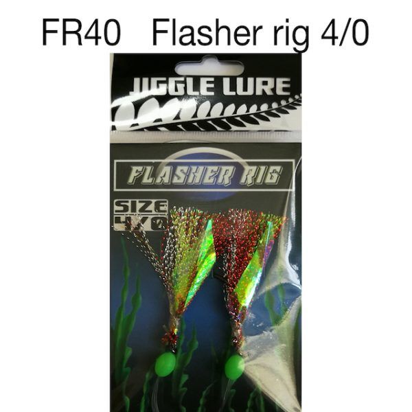 Jiggle flasher rig 4/0