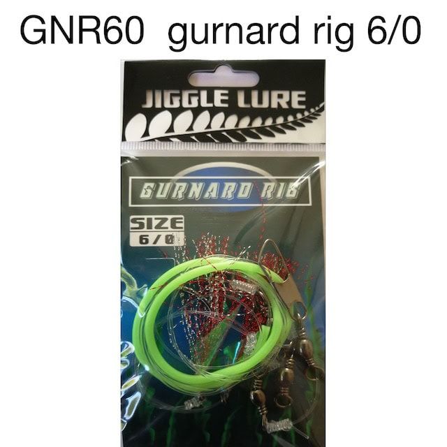 Jiggle flasher rig gurnard 6/0