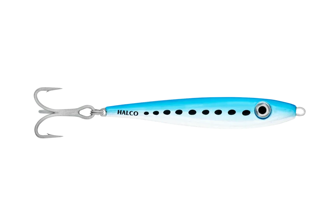 outcast lure 60gm blue