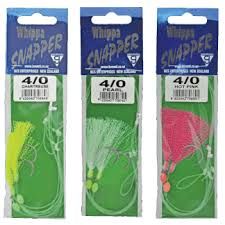 whippa snapper 4/0 hot pink circle x 2