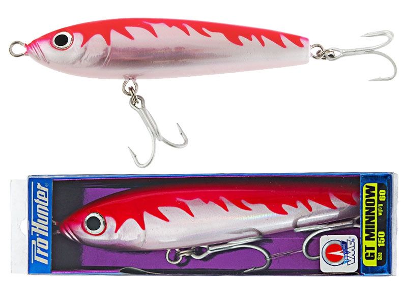 GT minnow lure 150mm, 60g (Fire Pearl)