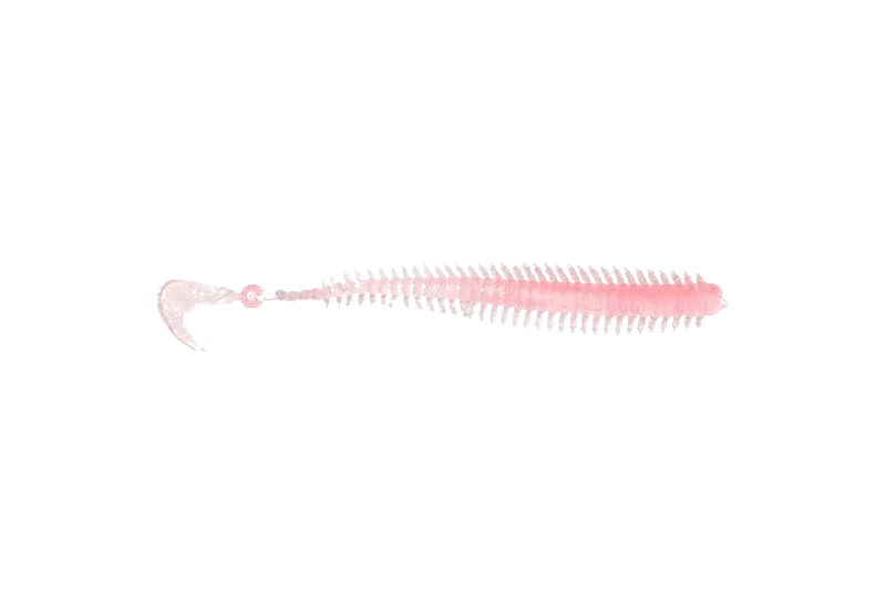 Mad eyes whippy worm pink (10)