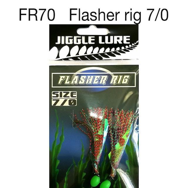 jiggle flasher rig 7/0 mutsu