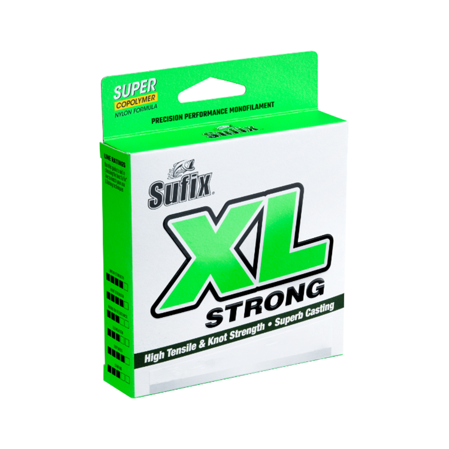 XL strong high performance 4.4kg/9.7lb line