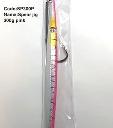 Spear jig 300g pink