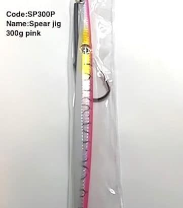 Spear jig 300g pink