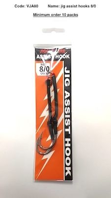Jig assist hooks 8/0