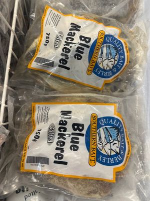 750gm salted blue mackerel