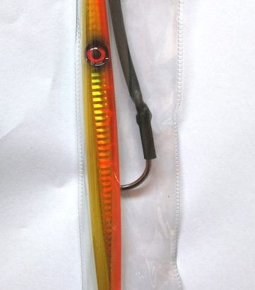 Spear jig 200g orange