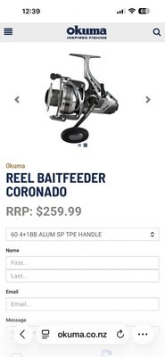 Okuma Coronado CDX80 reel