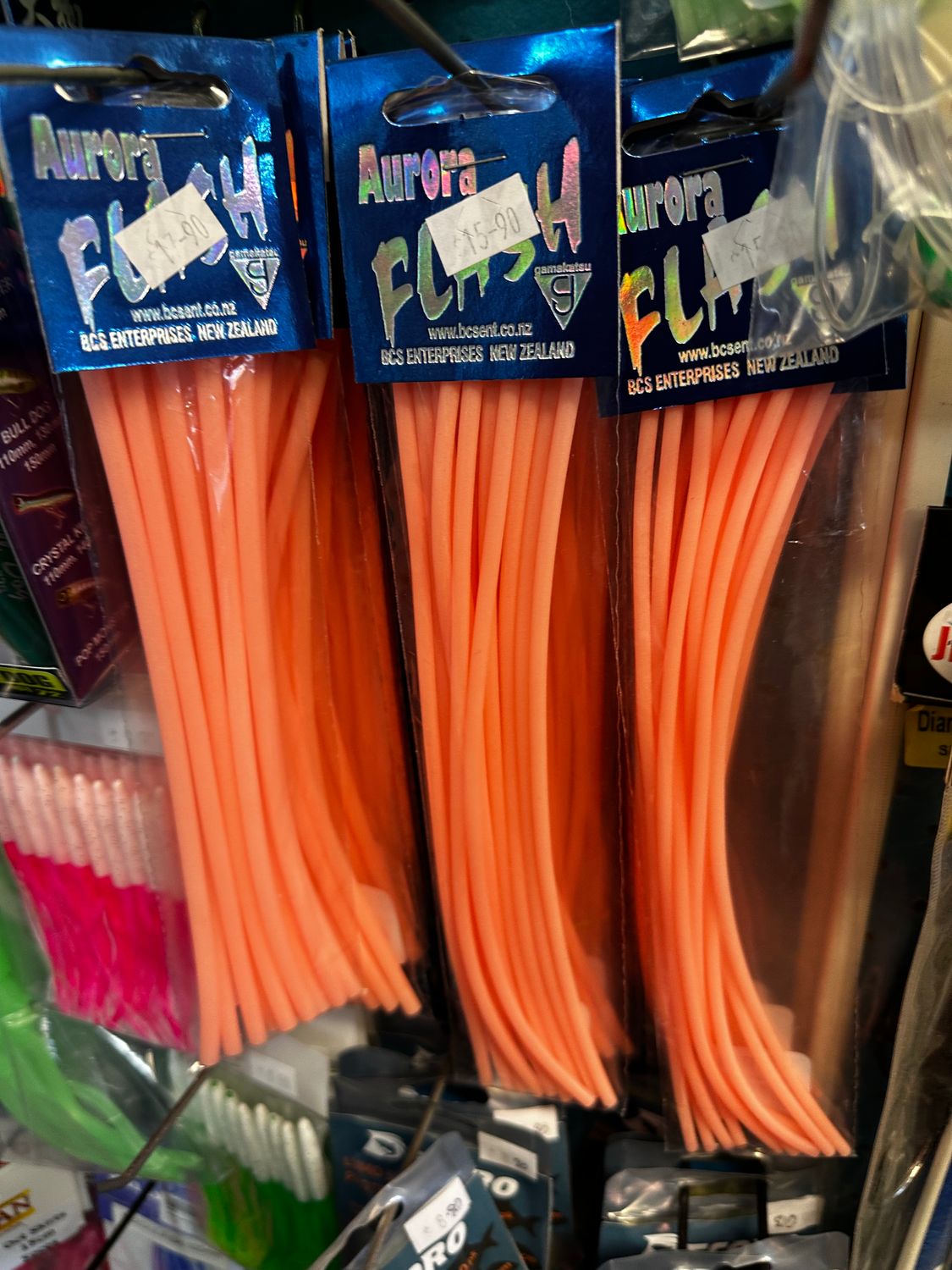 Aurora flash lumo tube pink 3mm