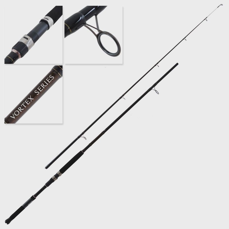Vortex 10' 2pce  10-15kg rock spin rod
