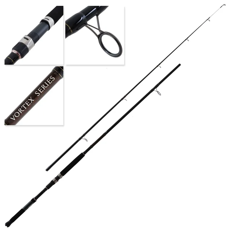 Vortex 10' 2pce  10-15kg rock spin rod