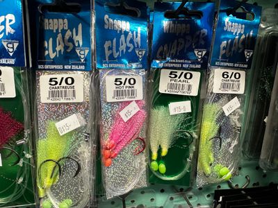 snappa flash 5/o hoty pink beack hook x 2