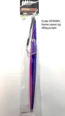 spear jig 300gm 'lumo/purple
