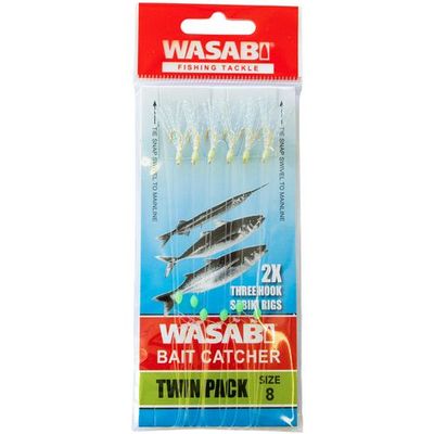 Wasabi bait catcher #6 twin pk