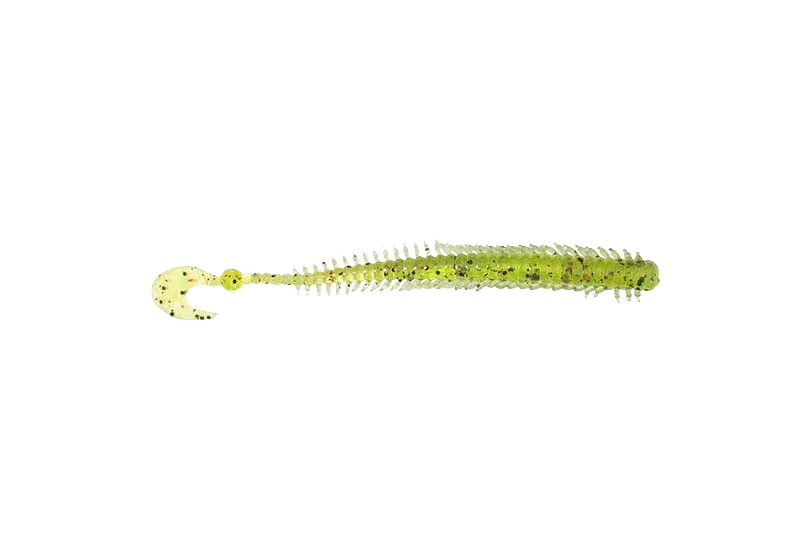 Mad eyes whippy worm green