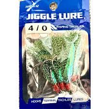 flasher hooks 4/o green x 4 recurve