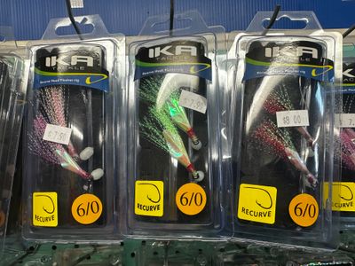 Ika flasher rig green/red 6/0