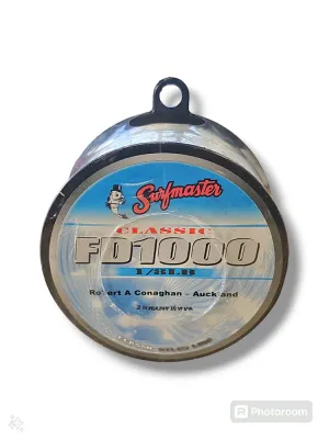 fd1000 20lb clear nylon 312mtr