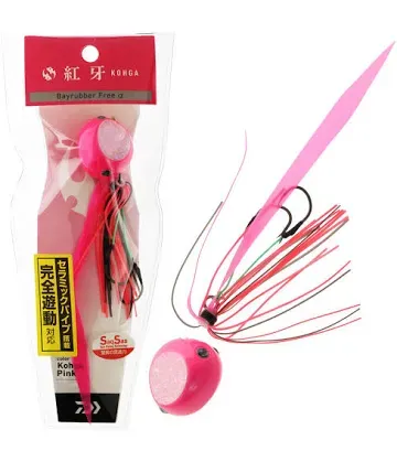kohga slow jig 80g pink