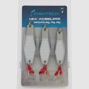 Hex wobbler 3pk 24,32,42gm