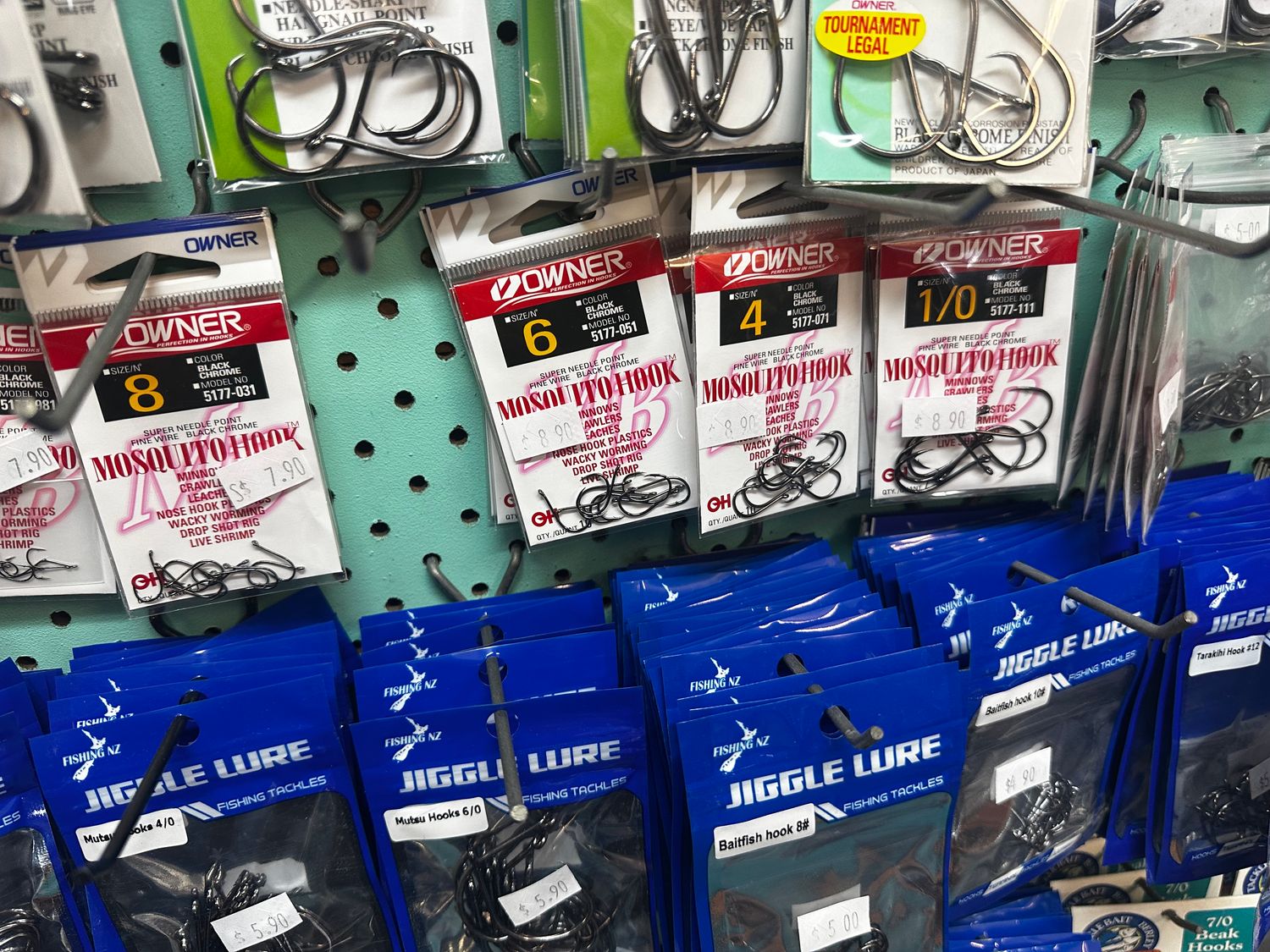 1/o mosquito hooks