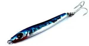 Bite Caster jig 40g blue/red