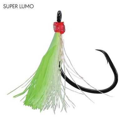 Black magic snapper snatcher 4/0 super lumo x 2