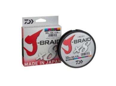 daiwa J Braid x8  50lb 300mtrs multicoloured