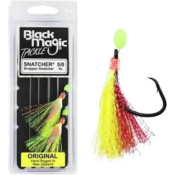 Black magic Snapper Snatcher 5/0 Chartreuse