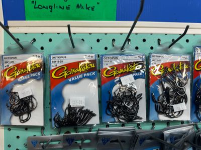 8/o circle value hooks x 25