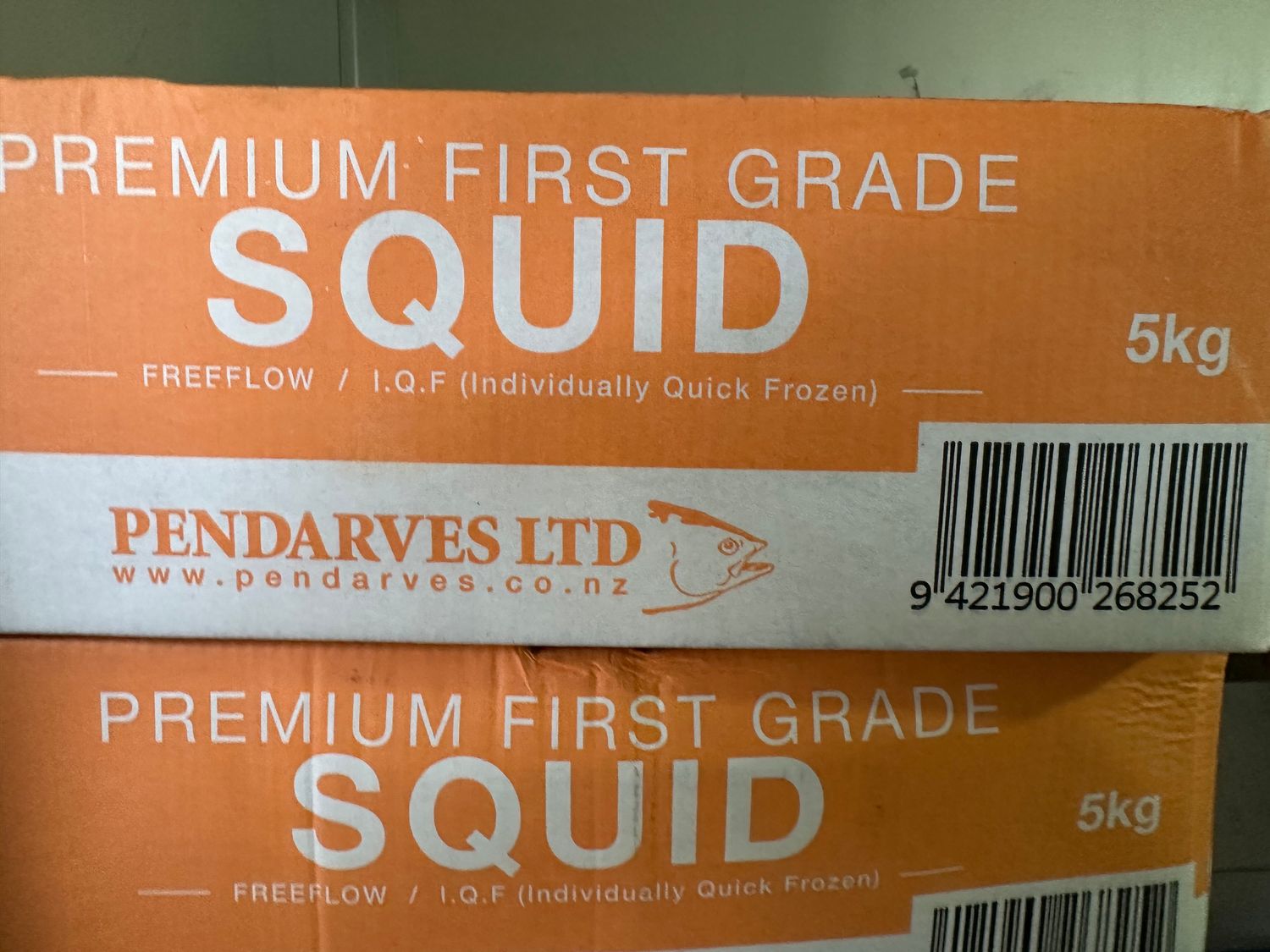 5kg freeflow squid box