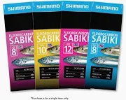 flourocarbon sabiki #10 live shrimp (yellow)