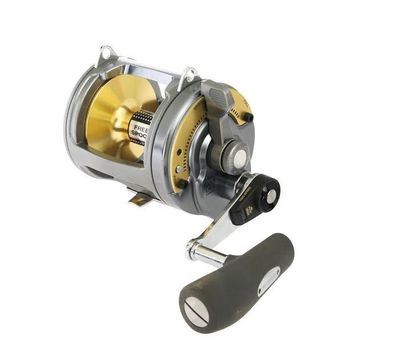 Tyrnos 50LRS 2 speed reel (comes with 500mtrs of 80lb tasline braid)