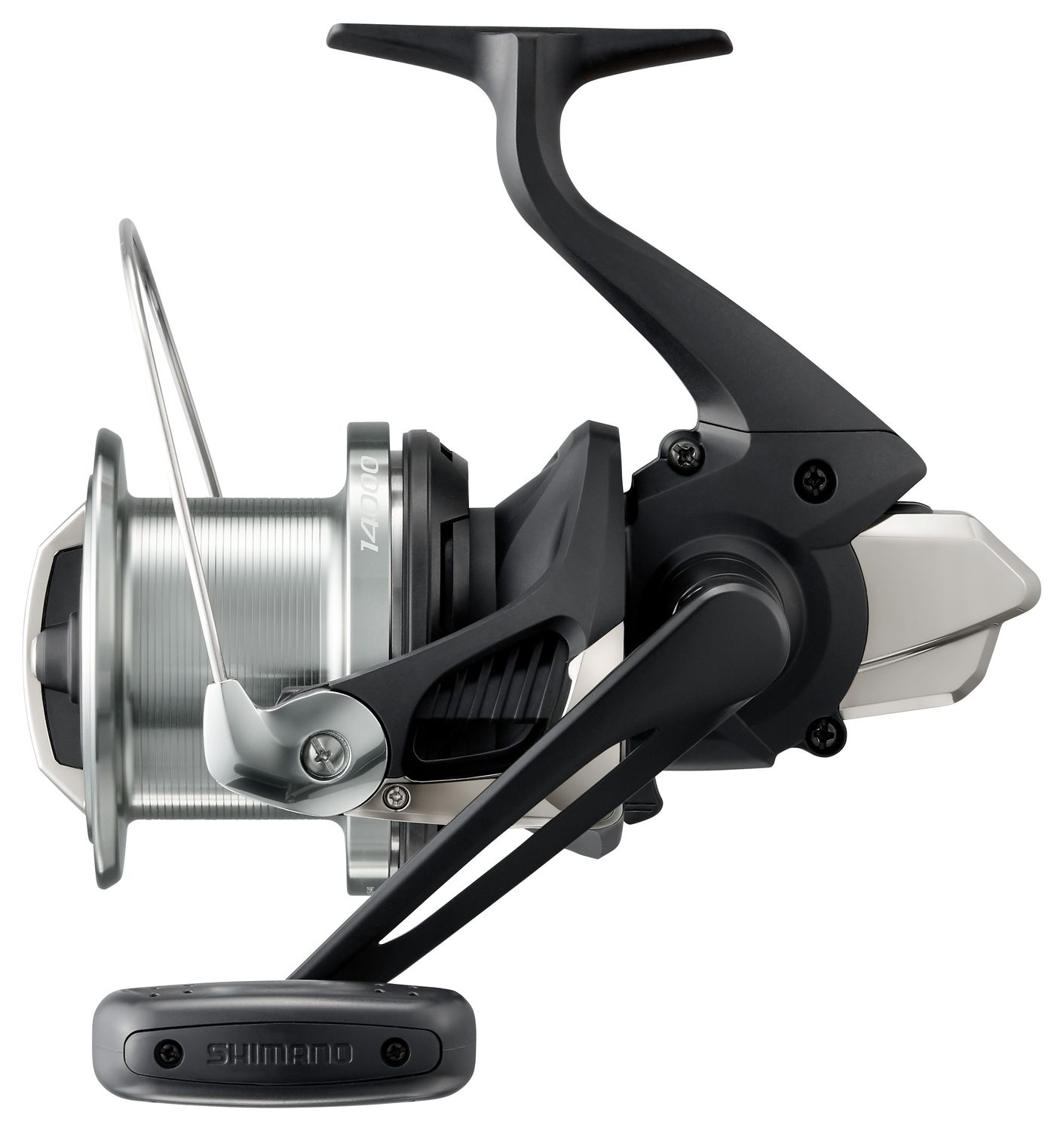 Beastmaster 14000xc surf reel (with 350mtrs 10kg maxima chamelian nylon)